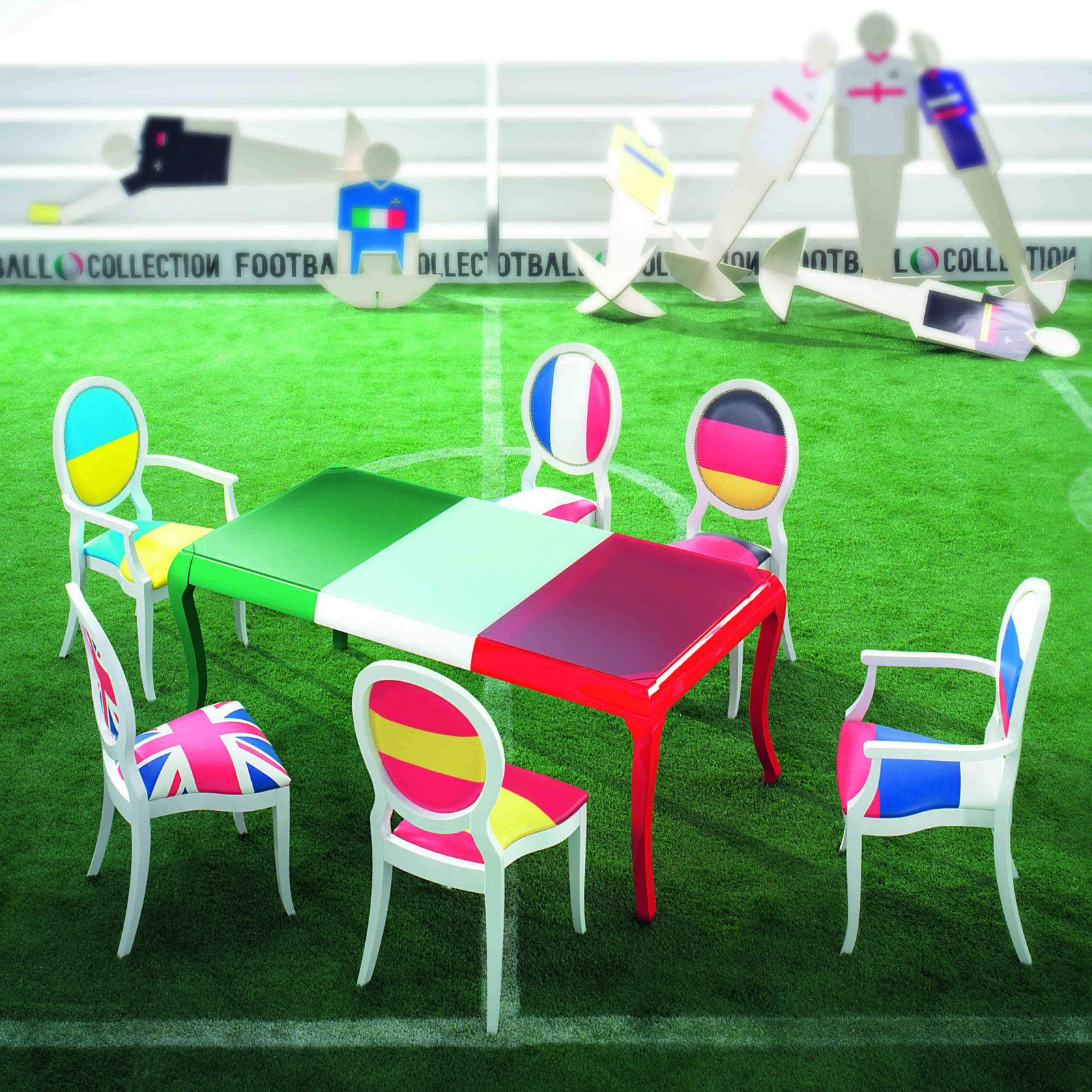 FOOTBALL COLLECTION DEDICATED TO THE WORLD CUP ⋆ Luxury Italian Classic Furniture