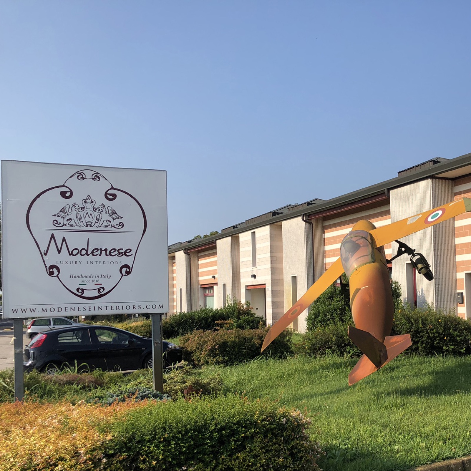 THE STORY OF MODENESE LUXURY INTERIORS AIRPLANE