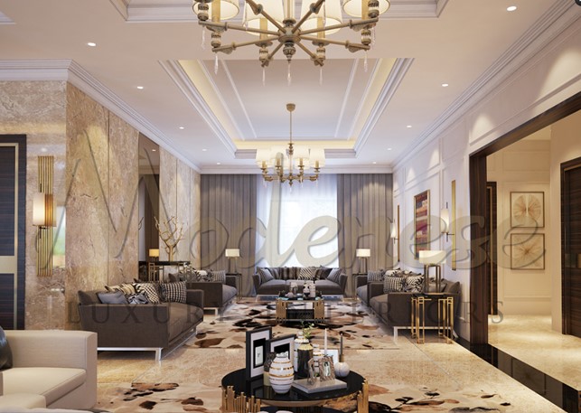 Best Living Room Design in Miami ⋆ Luxury Italian Classic Furniture