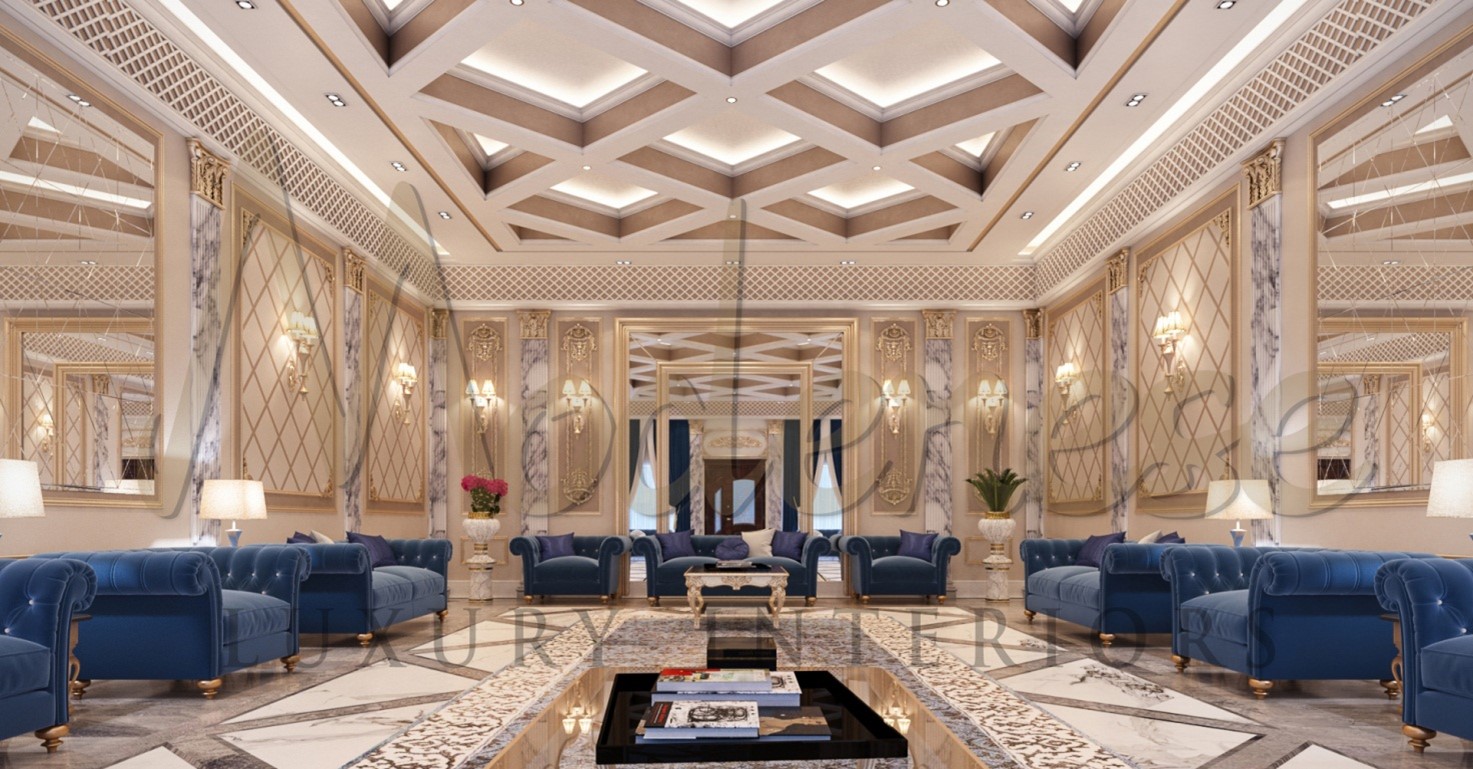 Elegant Arabic Majlis room ⋆ Luxury Italian Classic Furniture
