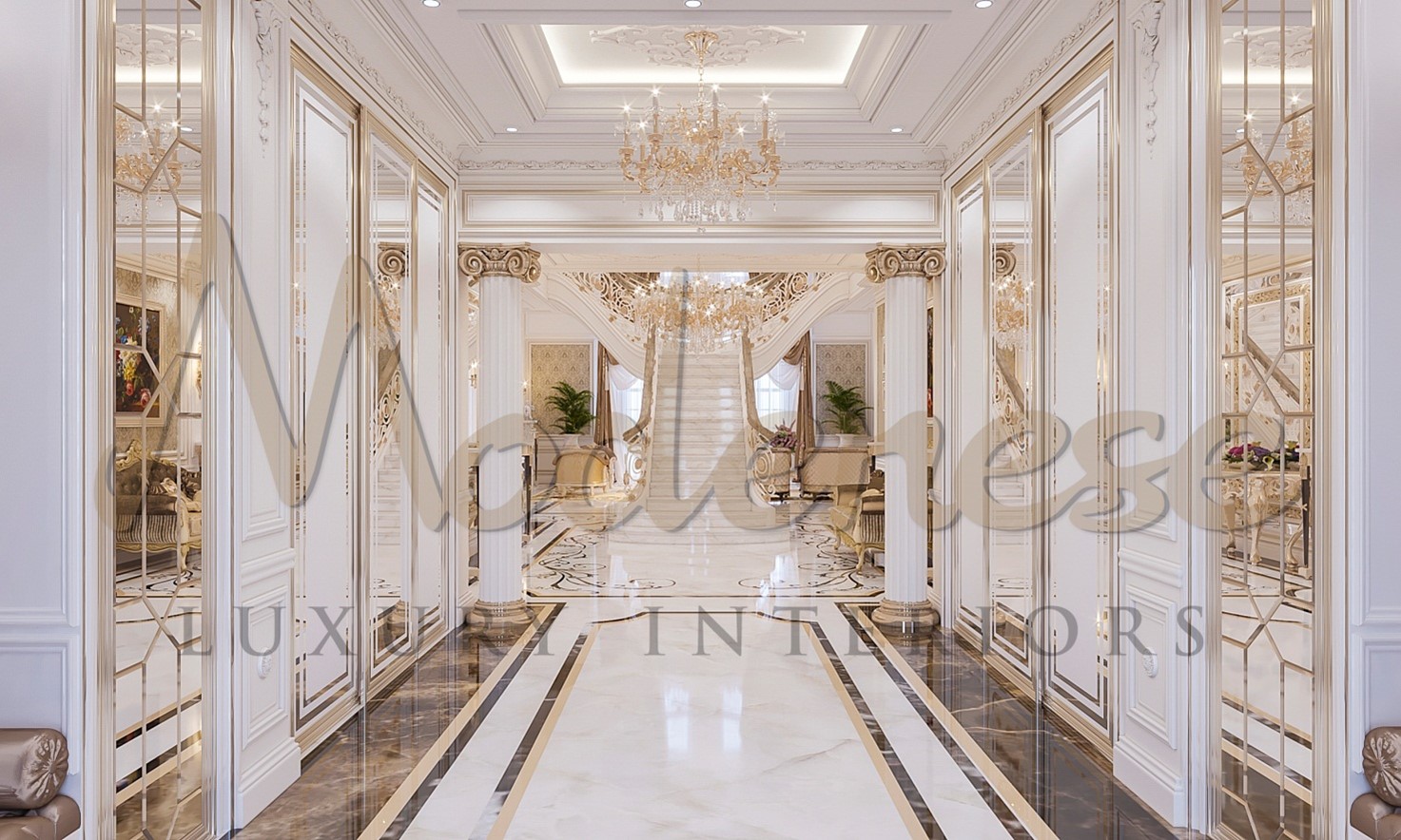 The new palace for king of Saudi Arabia by Modenese Luxury Interiors ⋆ Luxury Italian Classic Furniture