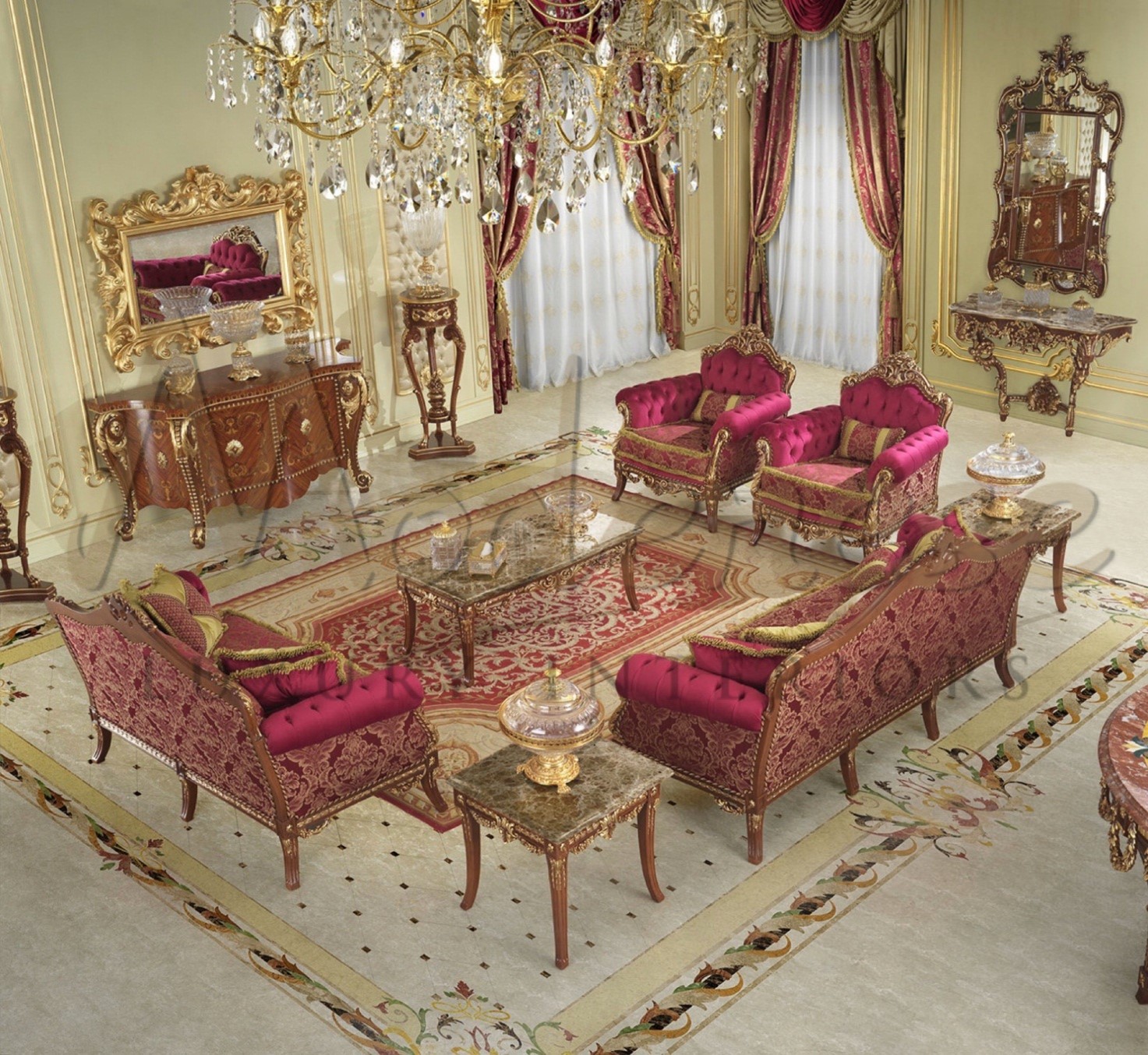 Modenese Luxury Interiors opened a new showroom in Dubai ⋆ Luxury Italian Classic Furniture