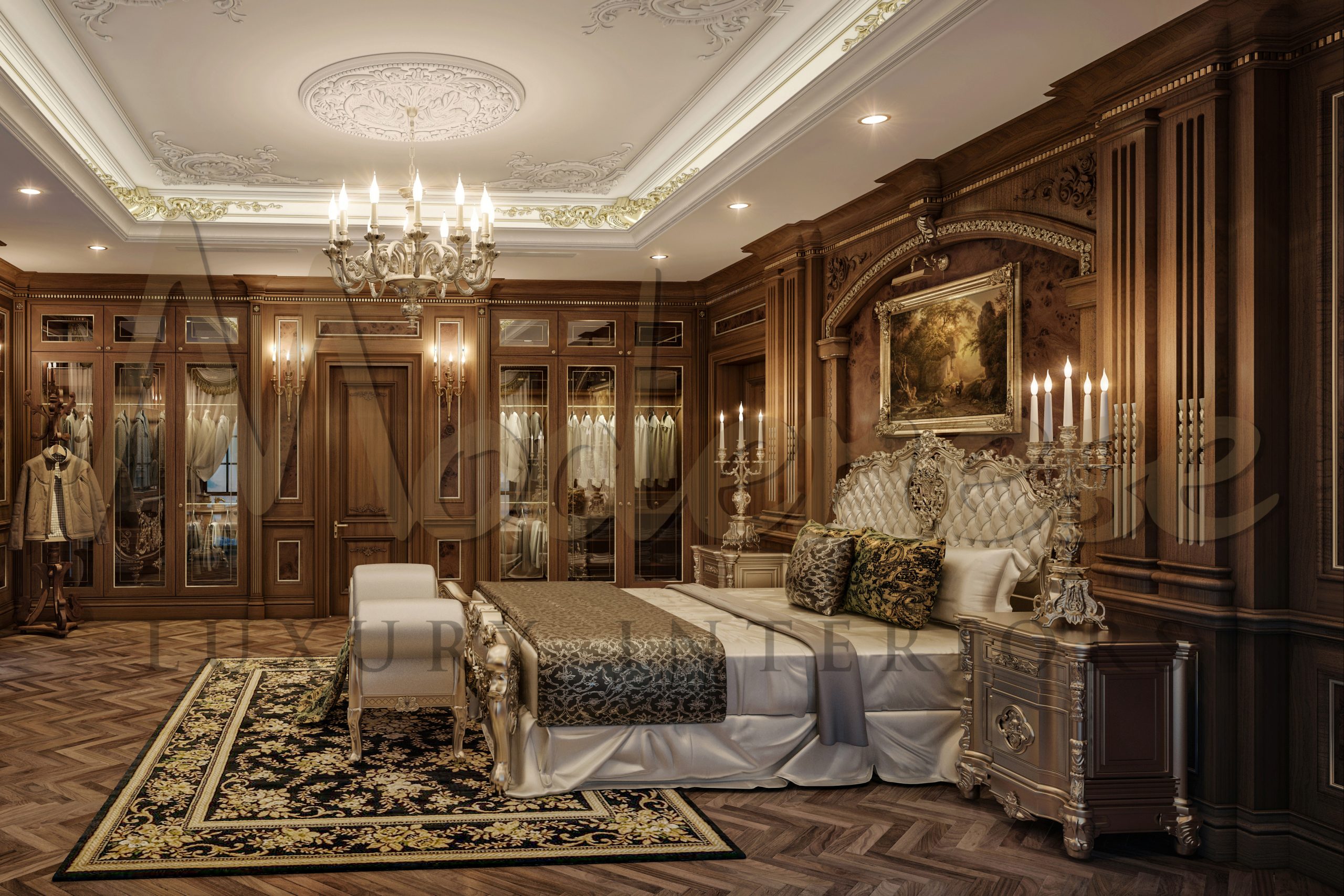 BESPOKE BEDROOM DESIGN FOR VILLA IN MUSCAT, OMAN