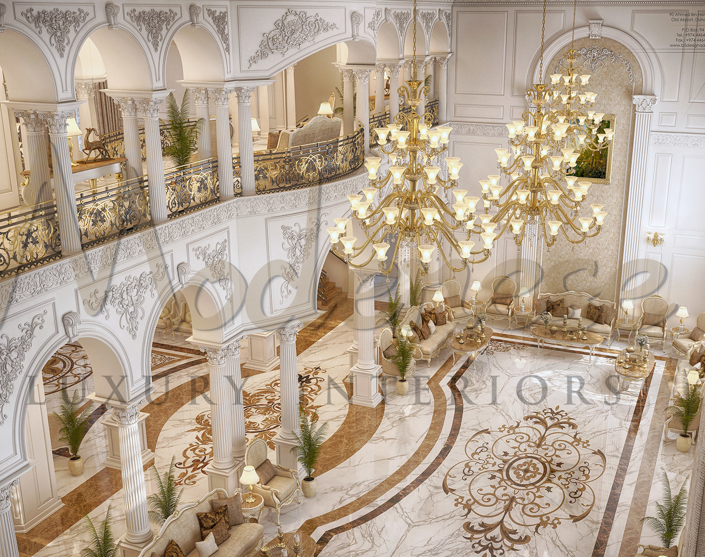 CLASSIC HOUSE INTERIOR DESIGN IN MECCA, SAUDI ARABIA