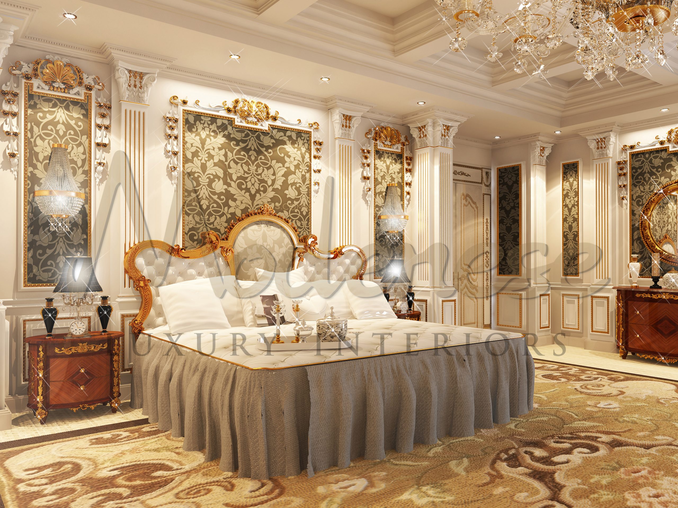 LUXURY ROYAL BEDROOMS FOR PROJECT IN LONDON; UNITED KINGDOM