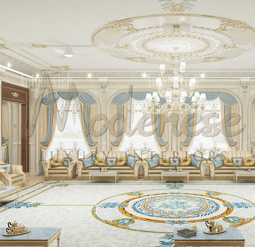 CLASSY MAJLIS DESIGN FOR VILLA IN RIYADH, SAUDI ARABIA