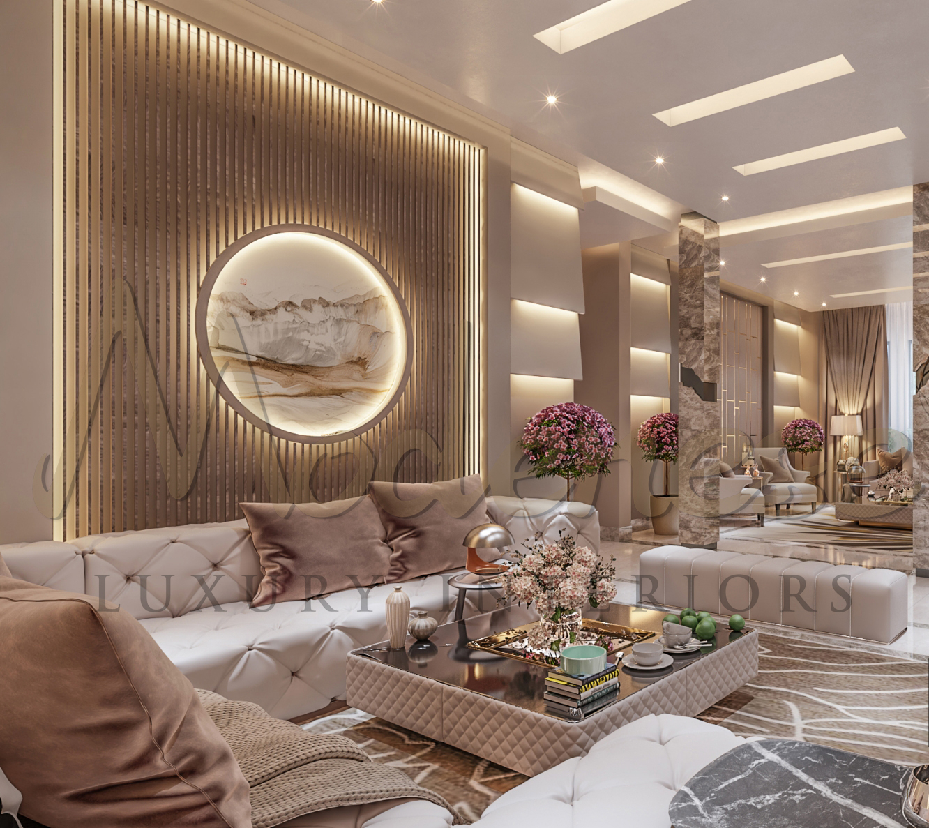 EXQUISITE VILLA INTERIOR DESIGN PROJECT IN RIYADH, SAUDI ARABIA