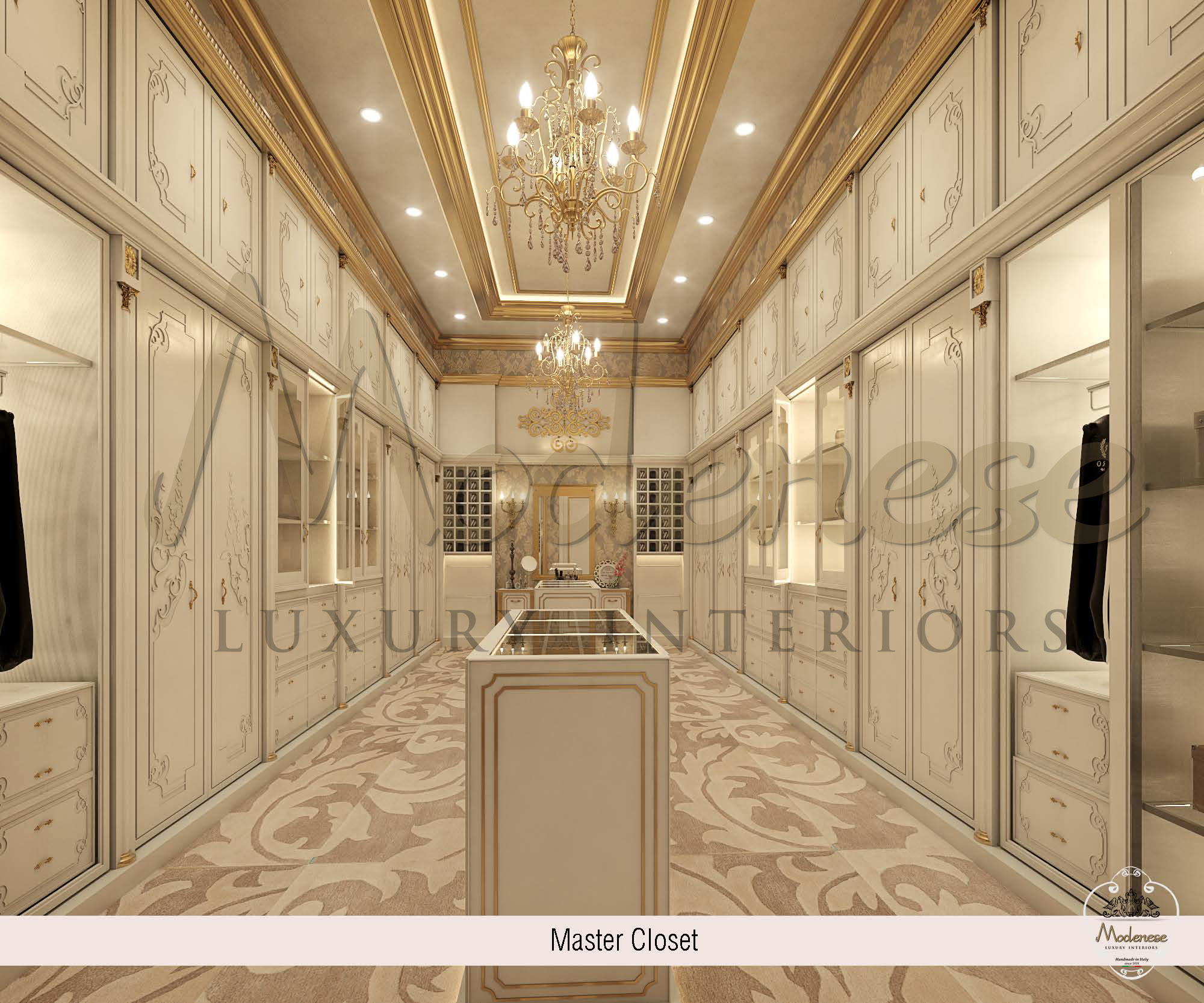 LUXURY WALK IN CLOSET FOR HOUSE IN ABUJA, NIGERIA