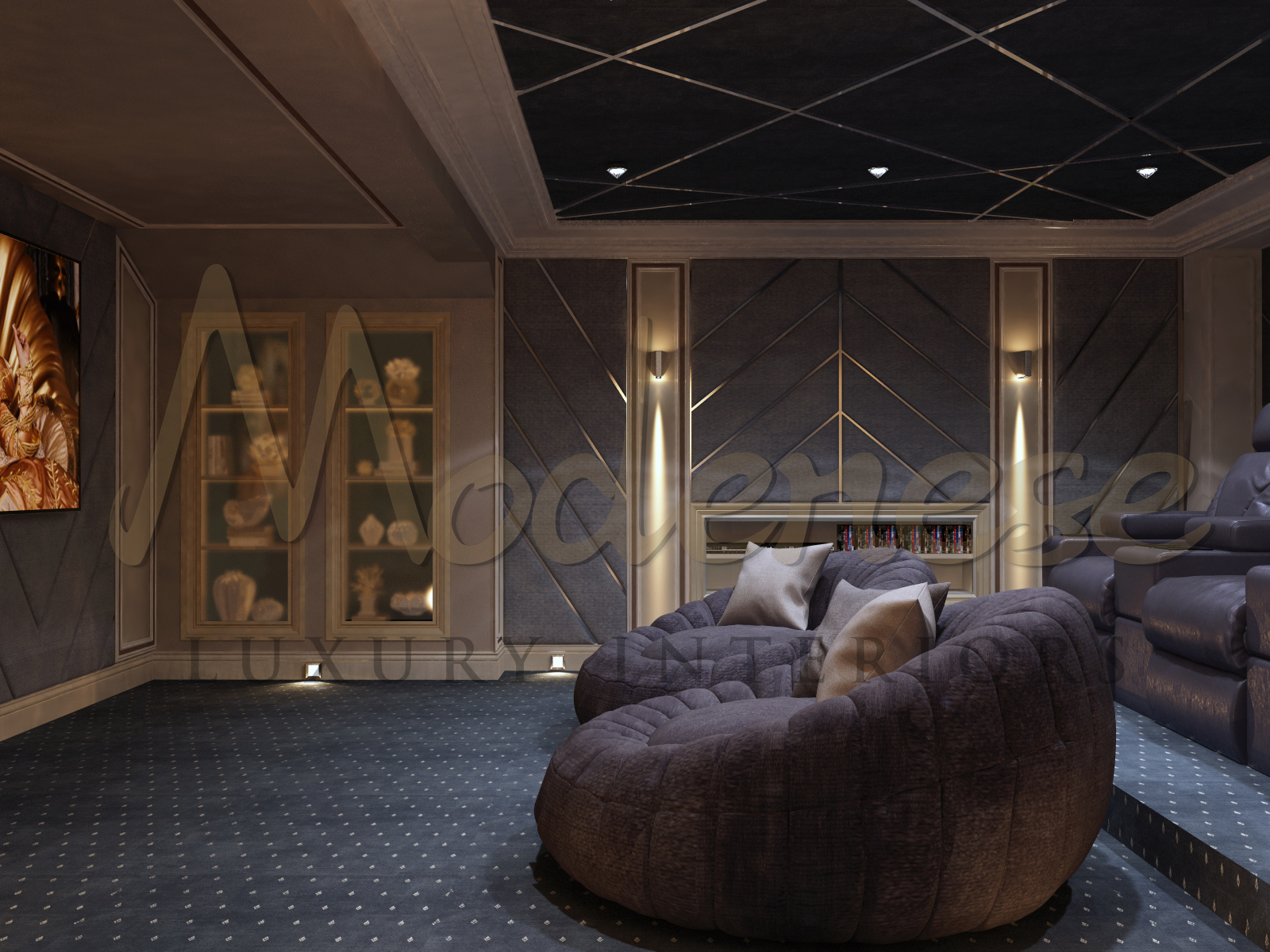 MODERN FURNITURE FOR HOME CINEMA IN LONDON, GREAT BRITAIN