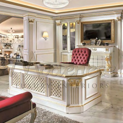 YOUR PERSONAL OFFICE SHOULD BE GORGEOUS WITH A LUXURIOUS HOME OFFICE INTERIOR AND STUNNING FURNITURE ⋆ Luxury Italian Classic Furniture