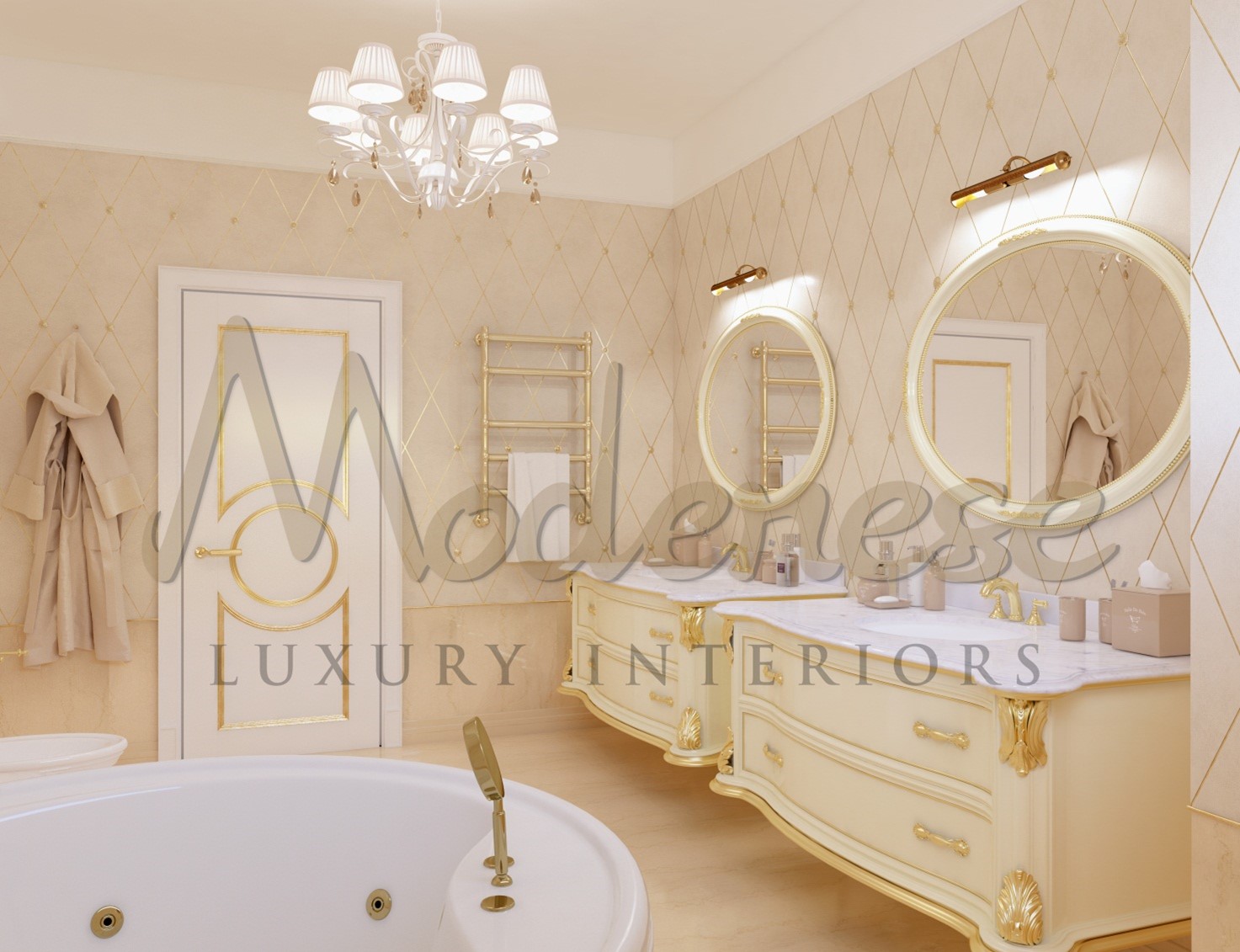 DESIGN IDEAS FOR BATHROOMS ⋆ Luxury Italian Classic Furniture