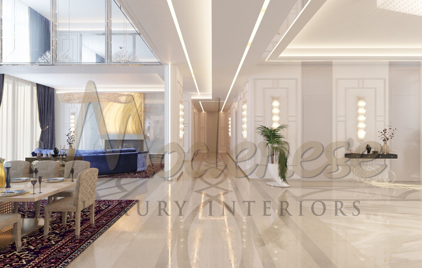 HALLWAY DESIGN AND CLEVER INTERIOR TIPS ⋆ Luxury Italian Classic Furniture