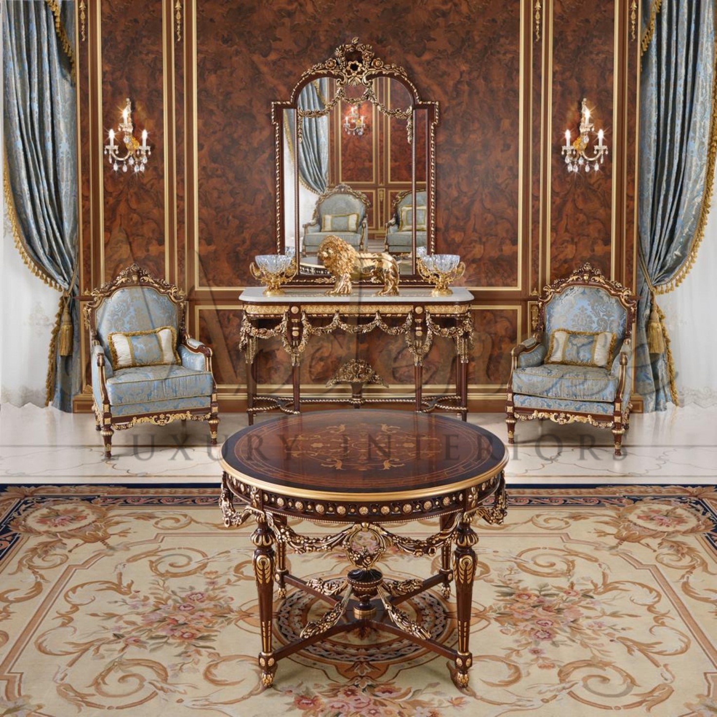 Interior Design for Real Estate Luxurious ⋆ Luxury Italian Classic Furniture