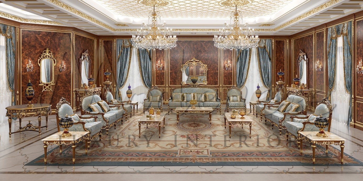 A COMFORTABLE SITTING ROOM IN DUBAI ⋆ Luxury Italian Classic Furniture