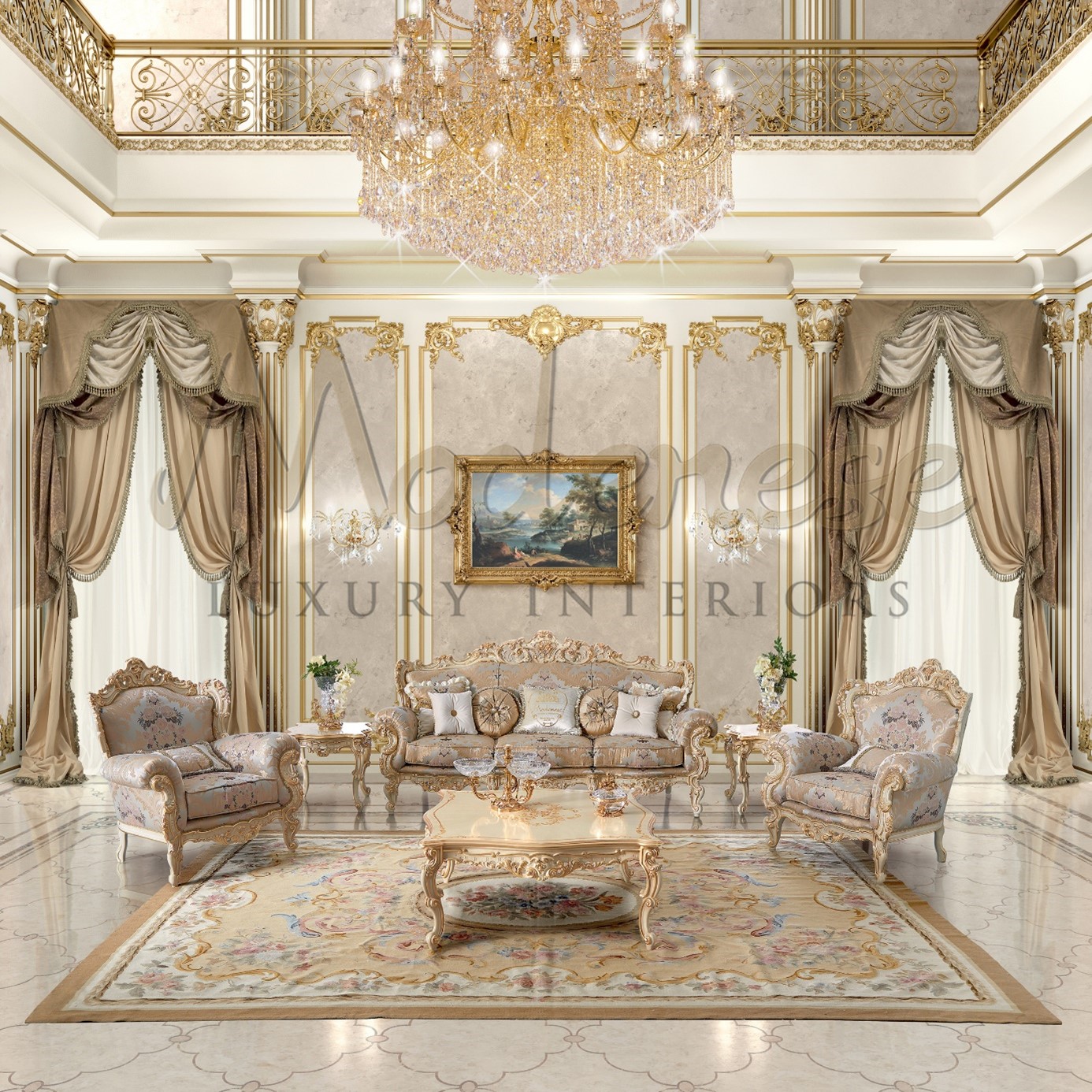 BEAUTIFUL FURNITURE PIECES IN SHOWROOM DUBAI ⋆ Luxury Italian Classic Furniture