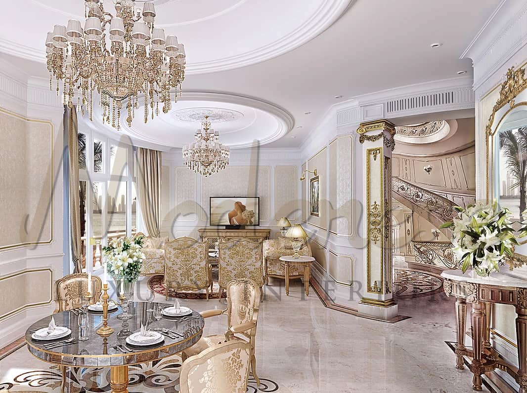 EXQUISITE VILLA INTERIOR DESIGN PROJECT IN DOHA, QATAR