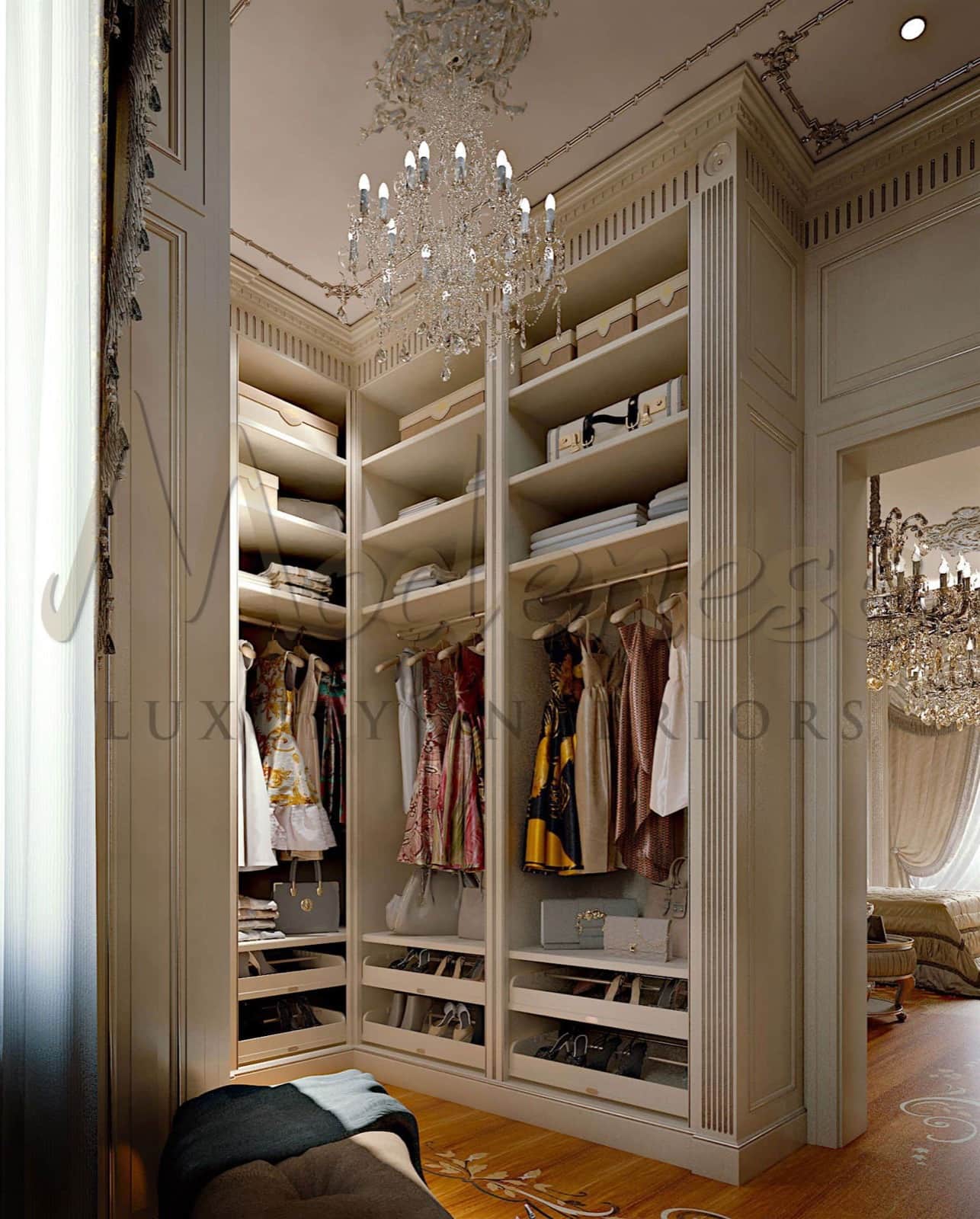 GORGEOUS DRESSING ROOM DESIGN IDEA FOR HOME IN LONDON, UNITED KINGDOM